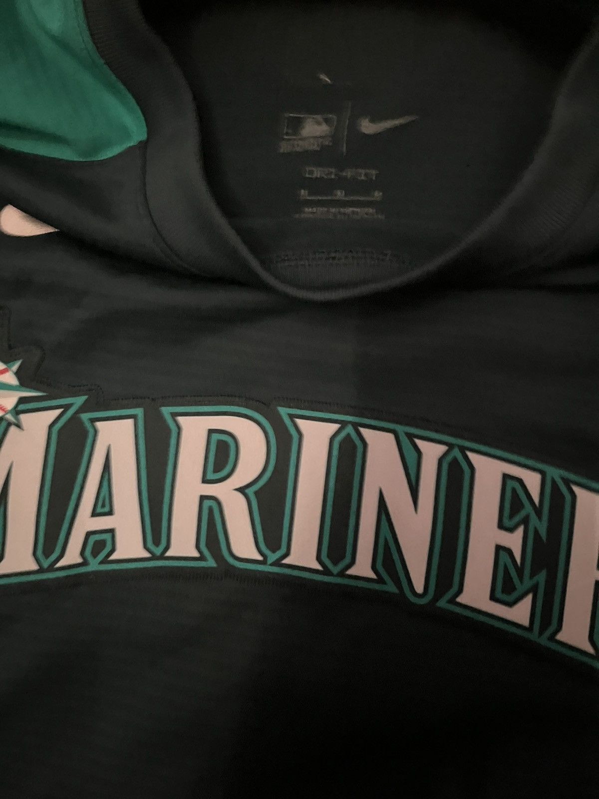 MLB × Nike Nike Seattle Mariners Pregame Pullover Sweatshirt Size US M / EU 48-50 / 2 - 6 Thumbnail