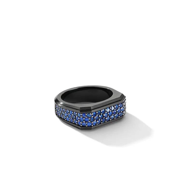 David Yurman o1w1db11025 R25158M /Size 9 / Rings in Black Size ONE SIZE - 1 Thumbnail