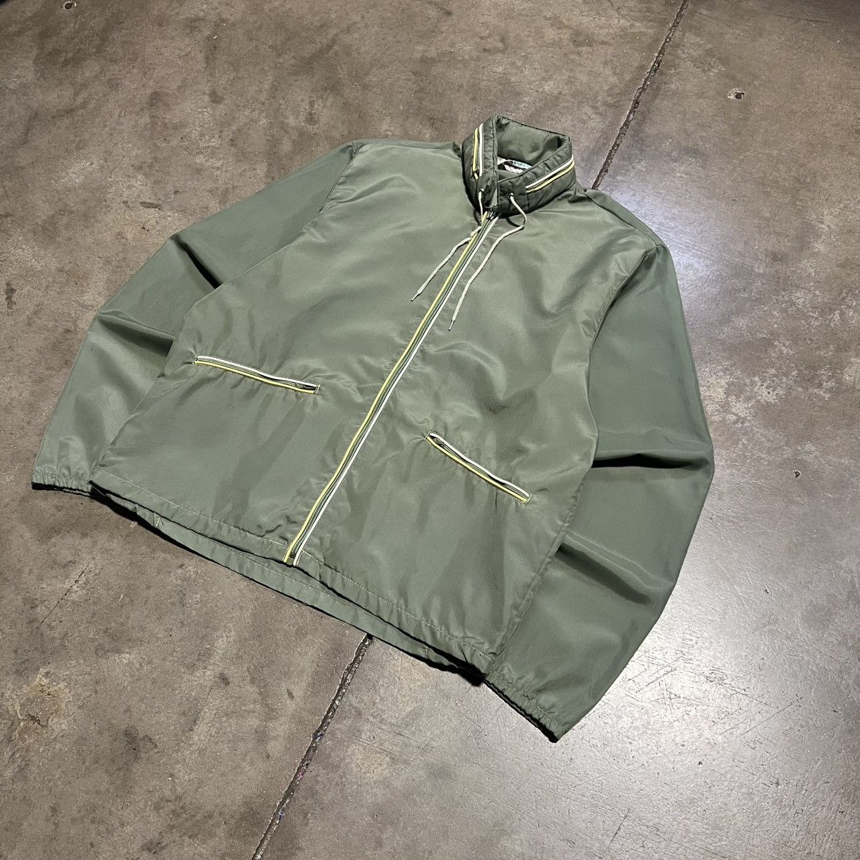 Vintage K Mart Lightweight Jacket Zip Up Windbreaker 60s 70s