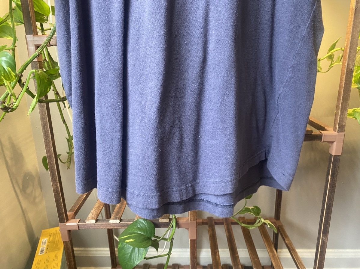 Abercrombie & Fitch Abercrombie & Fitch Soft Oversized Navy Blue T-Shirt Size US L / EU 52-54 / 3 - 3 Thumbnail