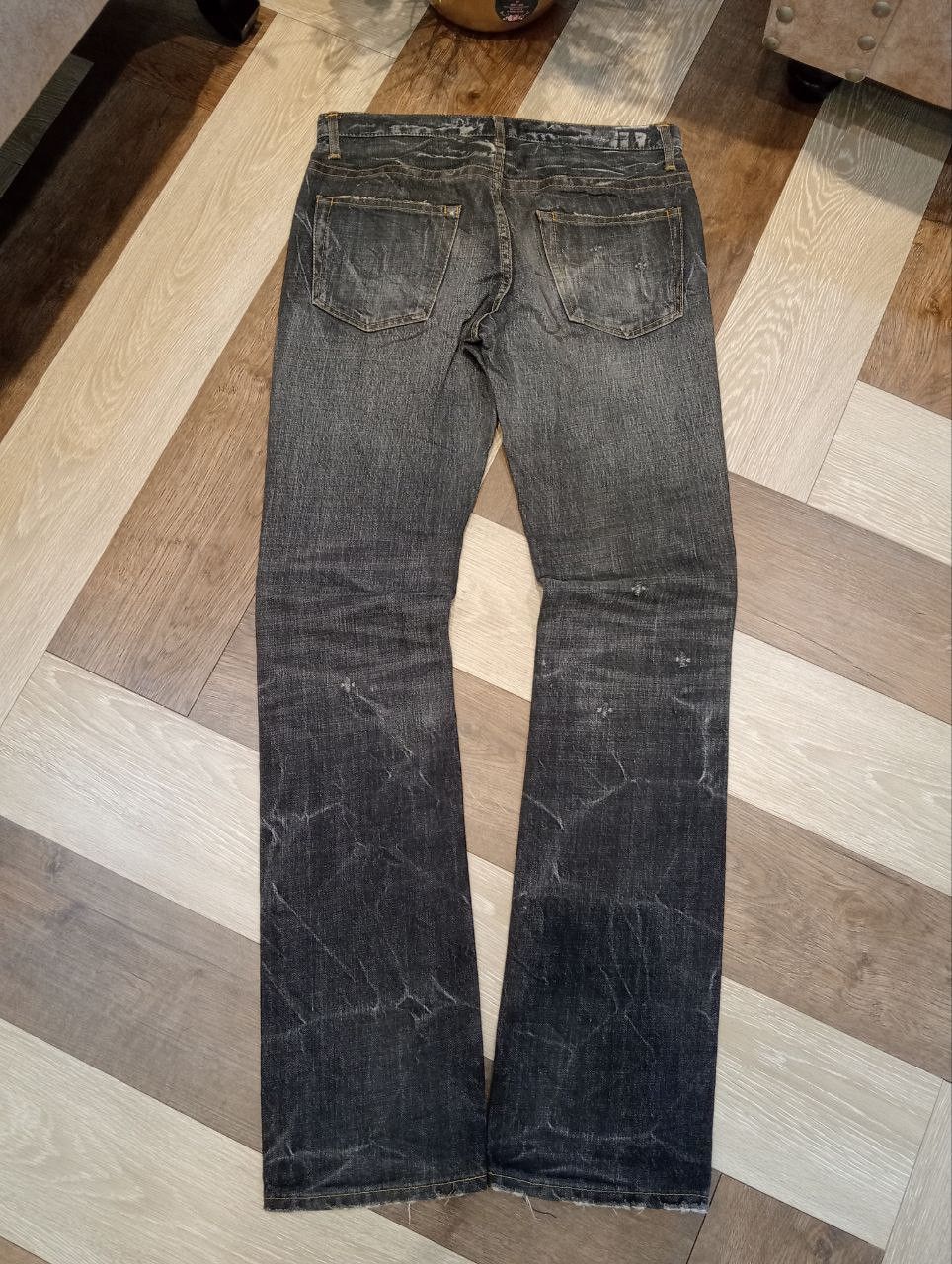 Japanese Brand VINTAGE BLUE WAY JAPAN DISTRESSED JEANS - SIZE 30 Size US 30 / EU 46 - 9 Thumbnail