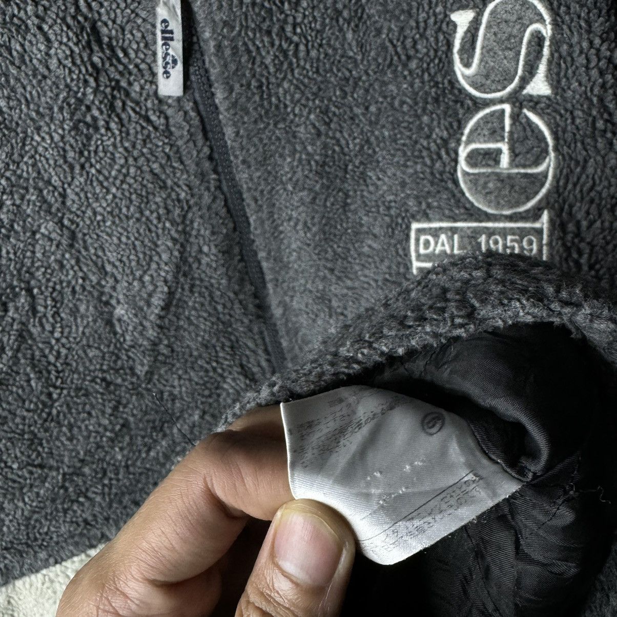 Ellesse Ellesse Embroidered Spell Out Big Logo Sherpa Jacket Size US L / EU 52-54 / 3 - 5 Thumbnail