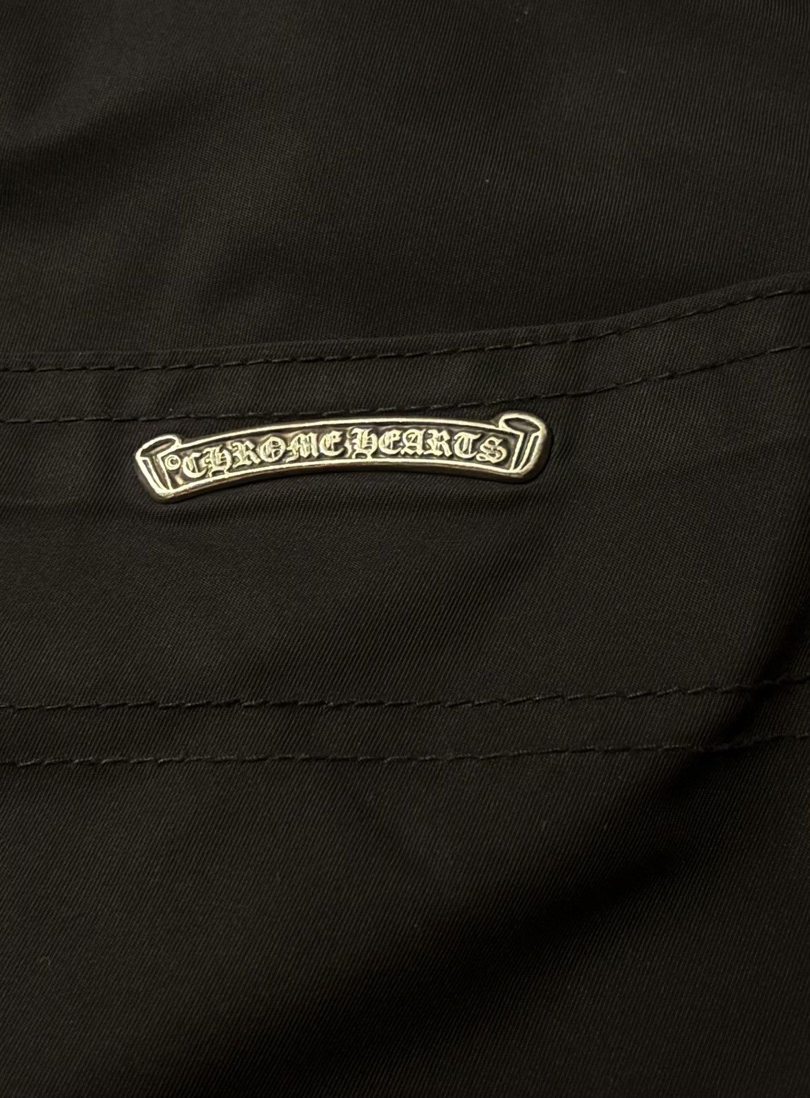 Chrome Hearts Chrome Hearts Jeans Double Knee Carpenter Pants Black Nylon Size US 30 / EU 46 - 7 Thumbnail