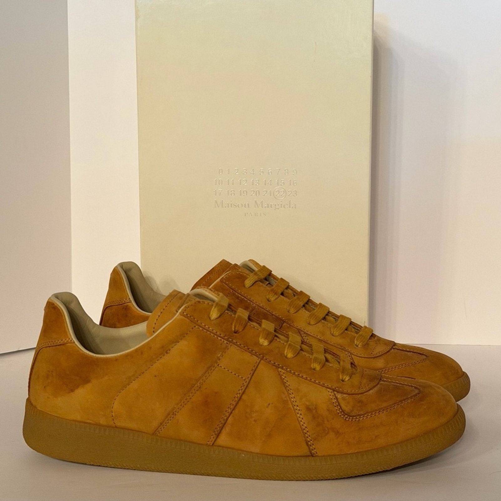 Maison Margiela Mm 22 Leather Sneakers | Grailed