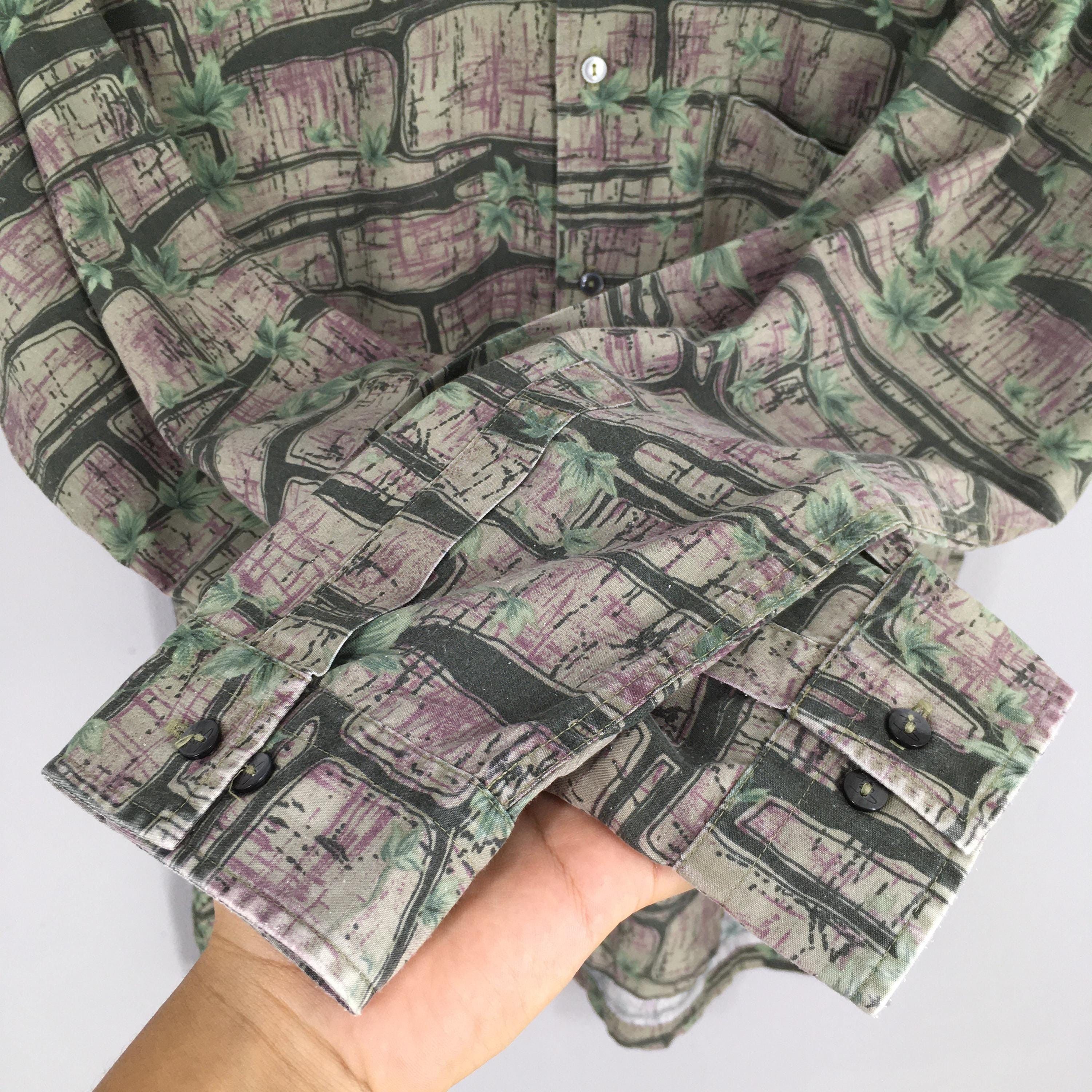 Pierre Balmain Vintage Pierre Balmain Abstract Pattern Shirt Medium Size US M / EU 48-50 / 2 - 4 Thumbnail