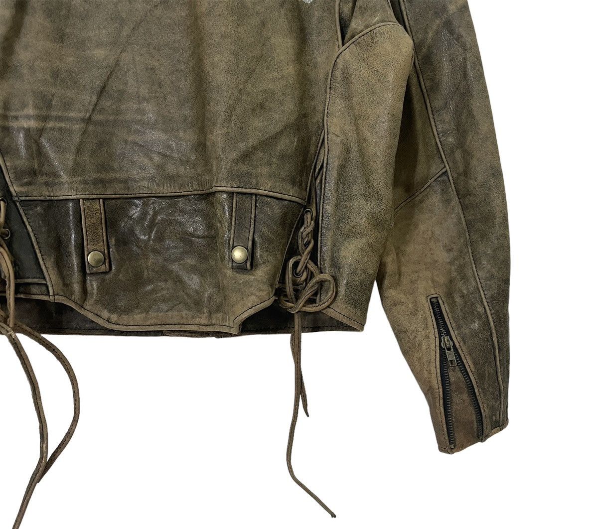 Japanese Brand Vintage Eagle Leather Bikers Jacket Size US M / EU 48-50 / 2 - 2 Thumbnail