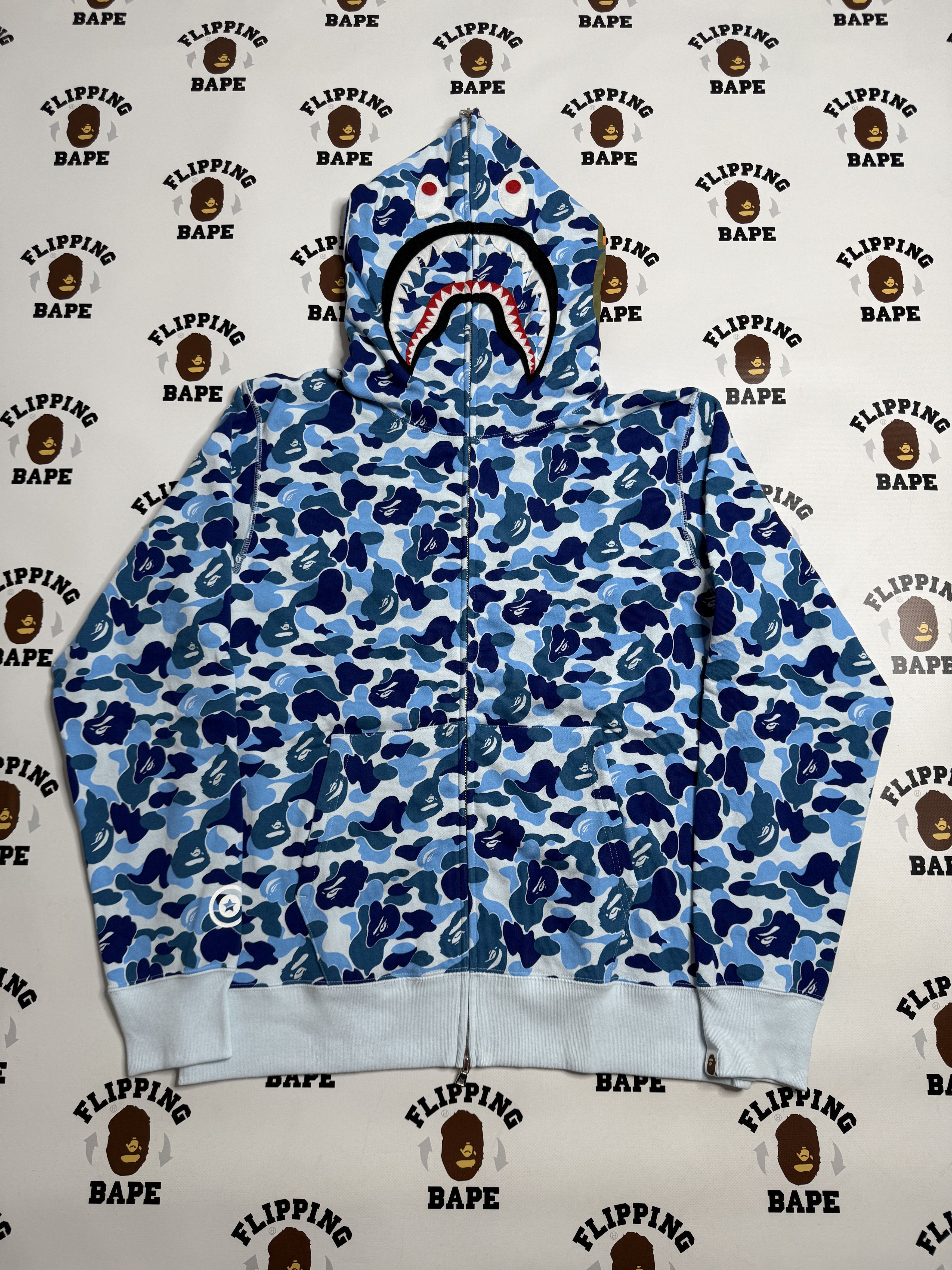 Bape BAPE ABC CAMO SHARK FULL ZIP HOODIE Size US M / EU 48-50 / 2 - 1 Thumbnail