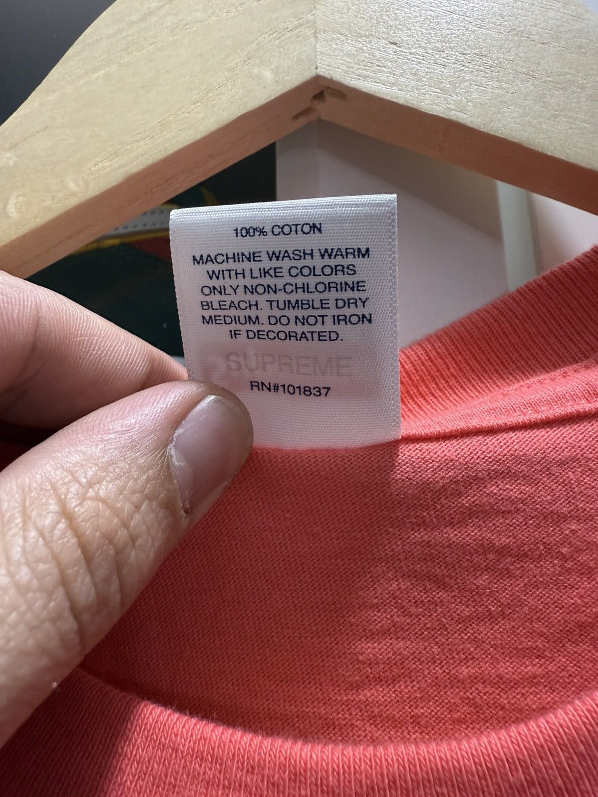 Supreme Supreme Too Many Assholes Tee Bright Coral Size US M / EU 48-50 / 2 - 4 Thumbnail
