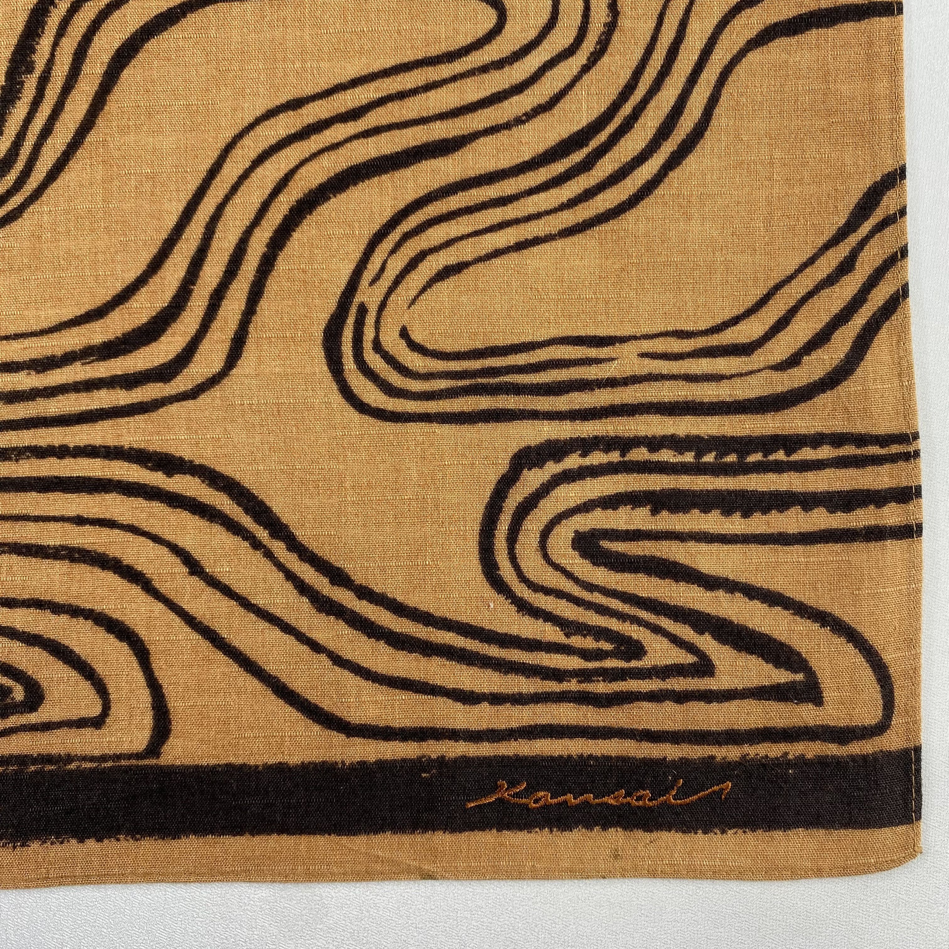 Kansai Yamamoto × Vintage Kansai Yamamoto Bandana/ Handkerchief / Neckerchief-P801 Size ONE SIZE - 3 Thumbnail