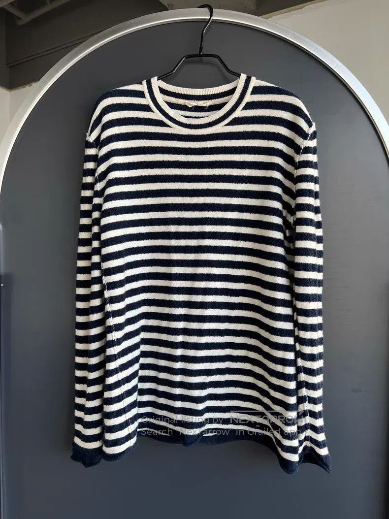 The Row The Row Blue and white striped cuffed sweater Size XS / US 0-2 / IT 36-38 - 1 Thumbnail