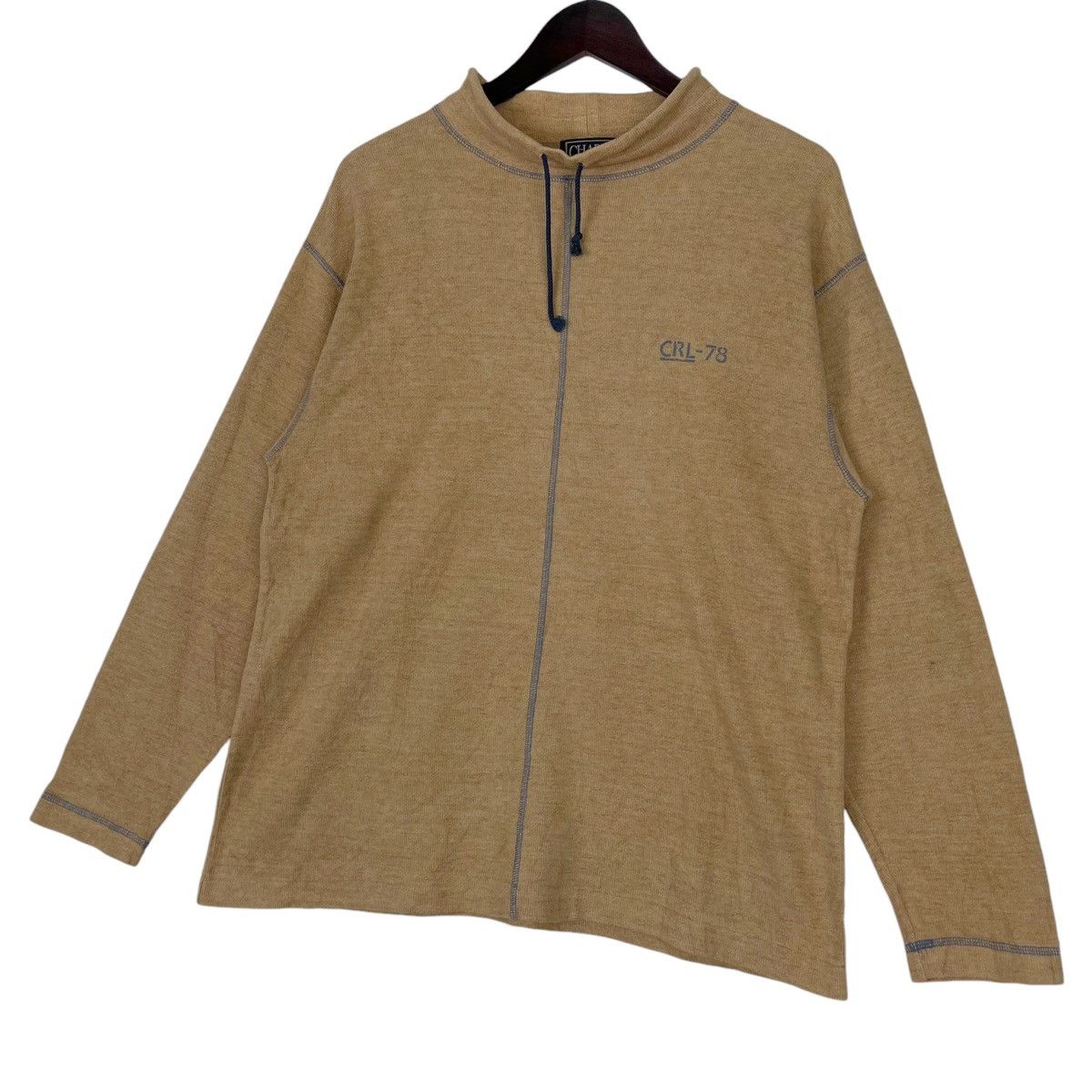 Chaps Ralph Lauren × Vintage Vintage Chaps Ralph Lauren Small Logo Turtleneck Sweatshirt Size US M / EU 48-50 / 2 - 2 Thumbnail