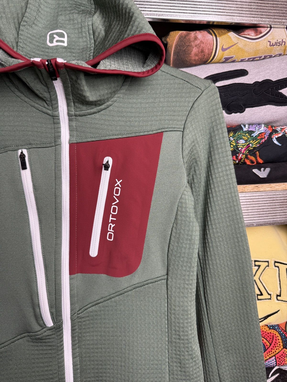 ORTOVOX ORTOVOX MERINOINSIDE Thermo Fleece Zip Hoodie Size S / US 4 / IT 40 - 4 Thumbnail