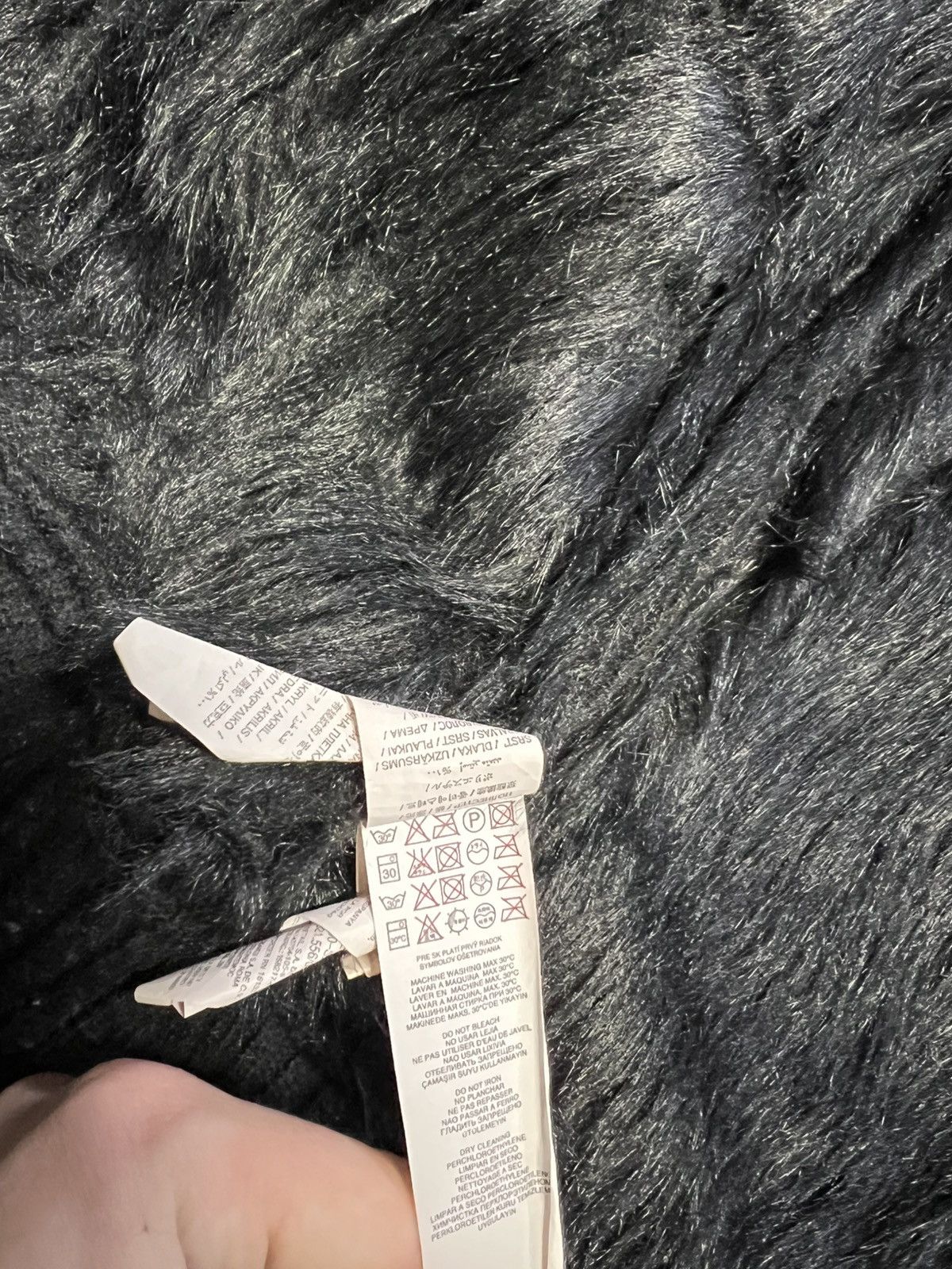 Japanese Brand Vintage Japanese Faux Fur RickOwen's Style Jacket Y2K Size M / US 6-8 / IT 42-44 - 10 Thumbnail