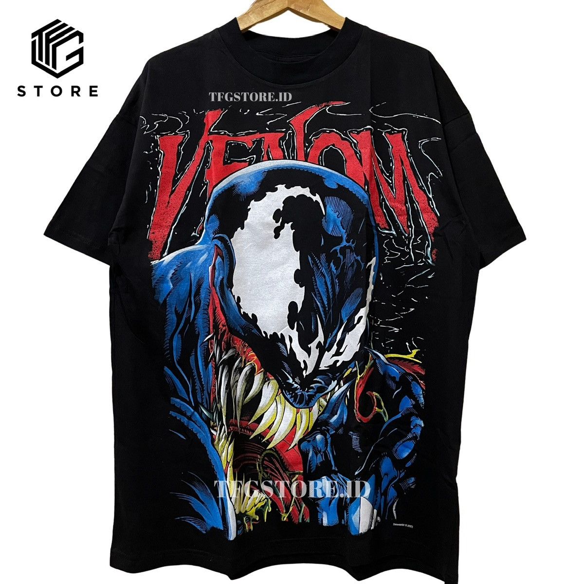 image of Limited Venom Carnage Spiderman Marvel Comics T Shirt XL in Black, Men's
