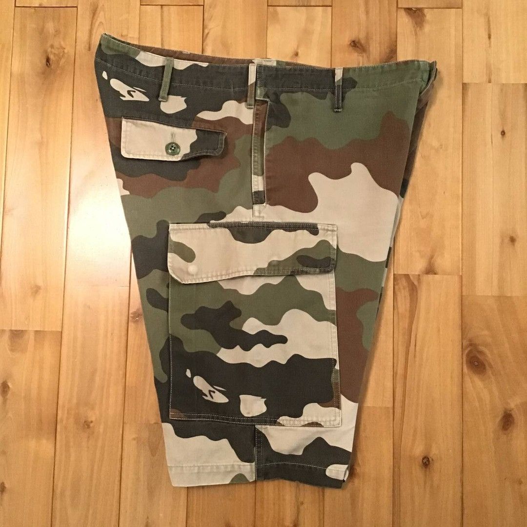 Bape BAPE Woodland Camo Cargo Shorts a bathing ape NIGO ★size L Size US 34 / EU 50 - 2 Thumbnail