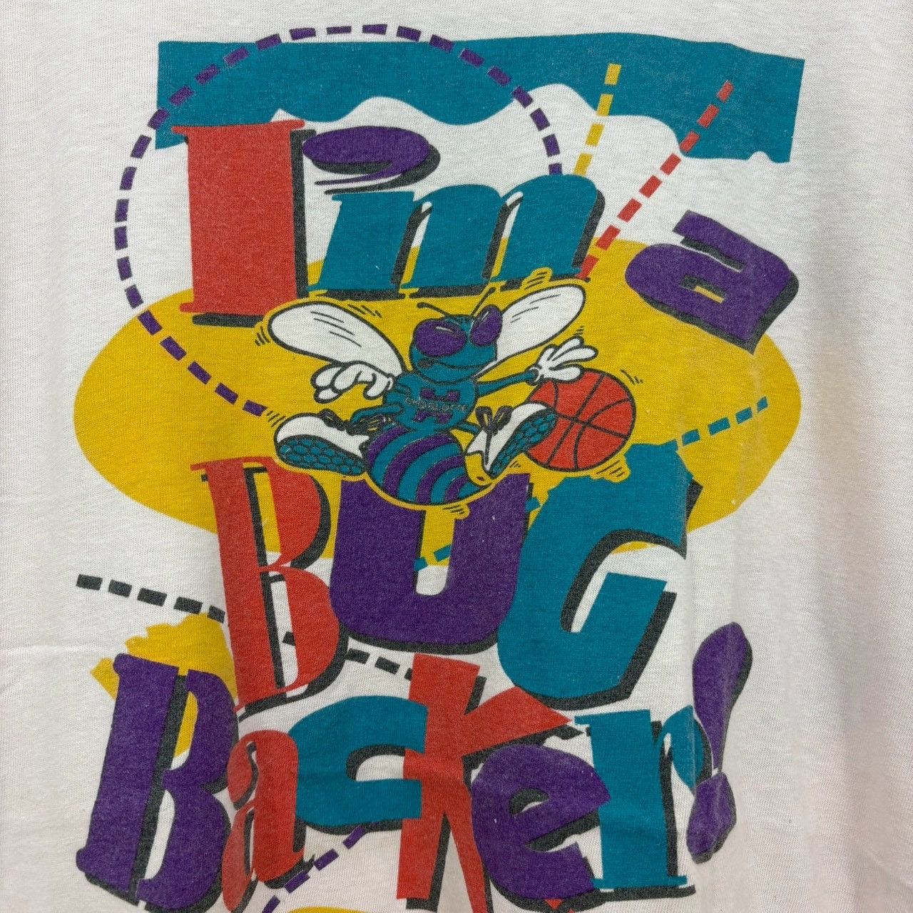 Vintage Vintage 90s Charlotte Hornets shirt size L wts03 Size US L / EU 52-54 / 3 - 5 Thumbnail