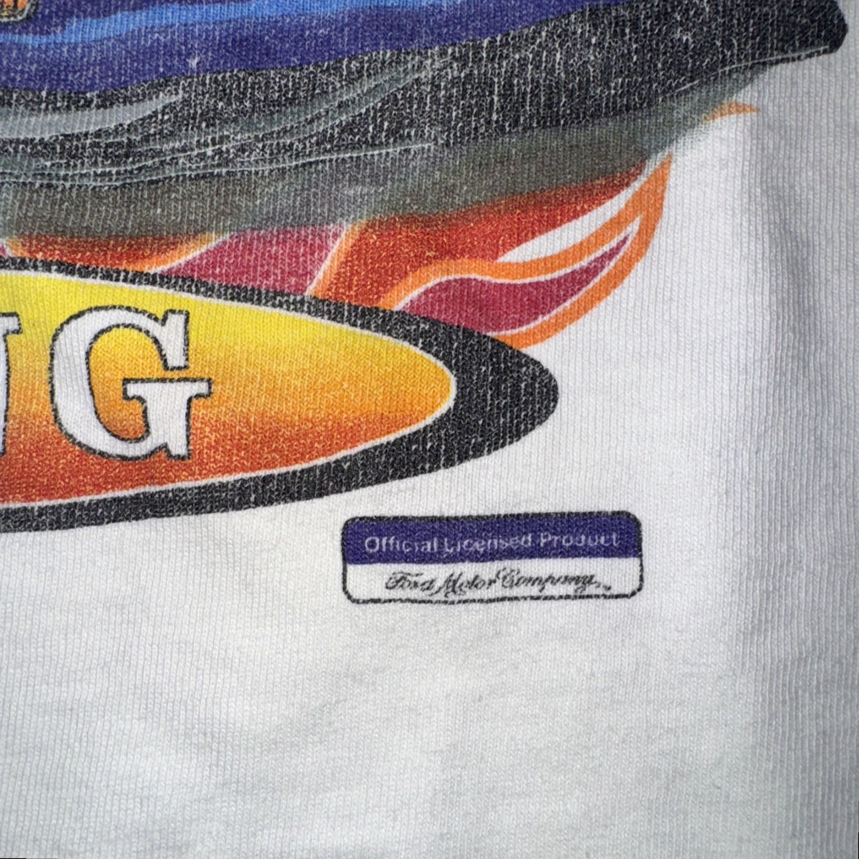 Vintage VINTAGE Mustang T-Shirt White XL Mens 1999 Muscle Car 23x28 Size US XL / EU 56 / 4 - 4 Thumbnail