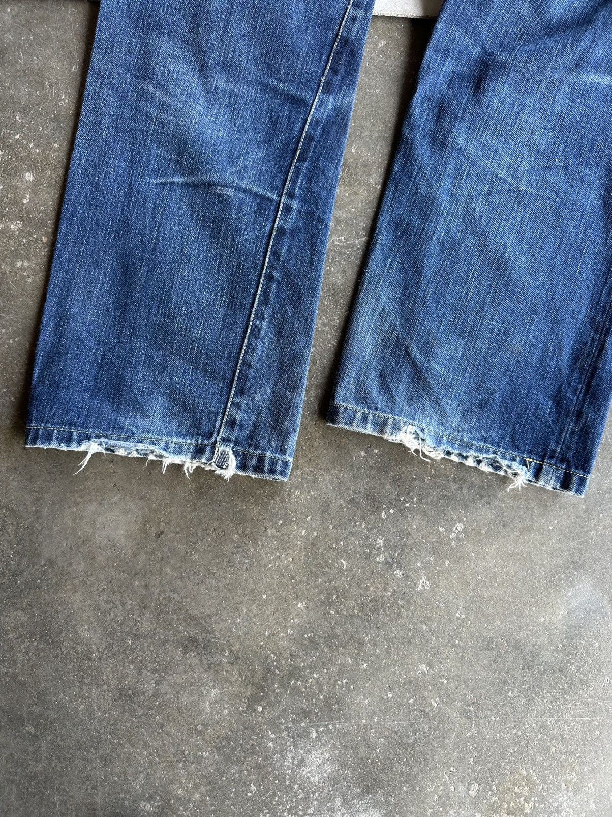 Studio D'Artisan SICKSS! Vintage STUDIO D ARTISAN Denim Lemon Stitch/Selvedge Size US 29 - 20 Thumbnail