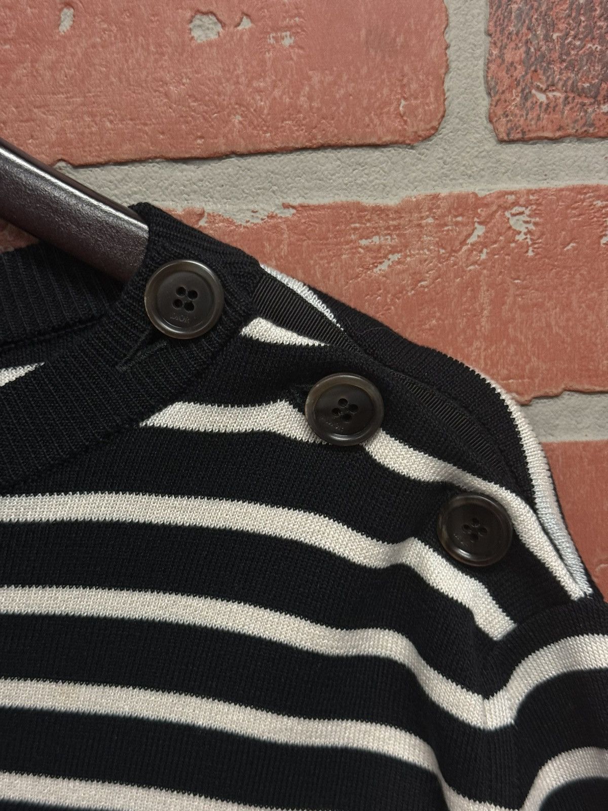 Dior Dior Long Sleeve Dress Shirt With Buttons Size M Size US M / EU 48-50 / 2 - 8 Thumbnail