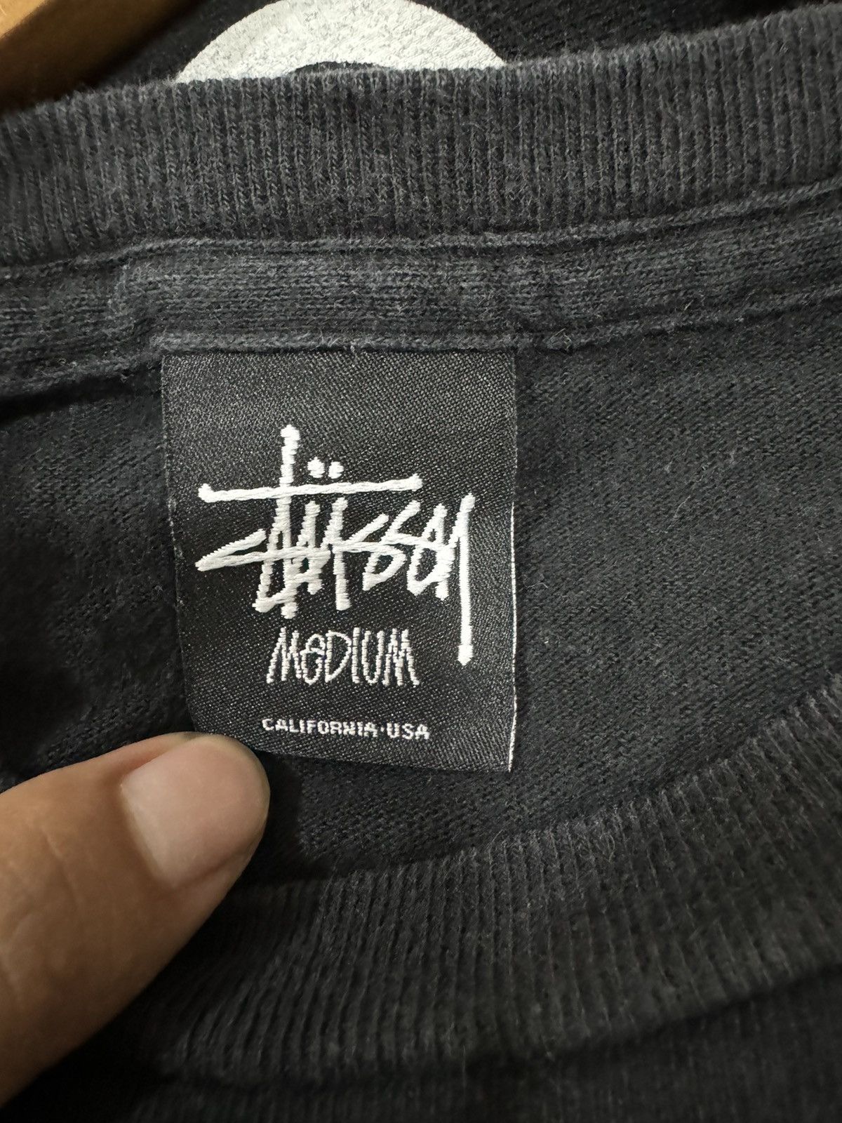 Stussy × Vintage Vintage Stussy Big Logo tee Size US M / EU 48-50 / 2 - 5 Thumbnail