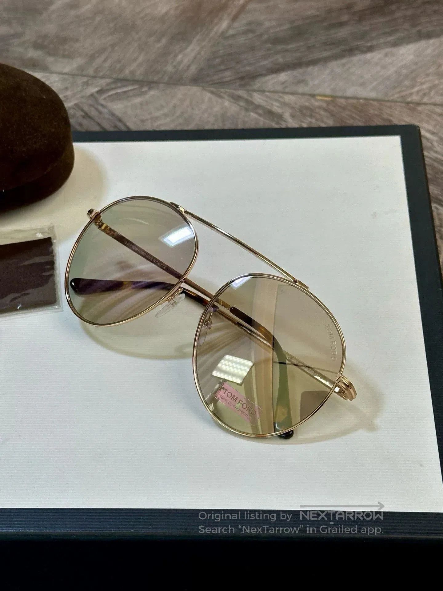 Tom Ford Tom Ford Aviator Sunglasses. Size ONE SIZE - 1 Thumbnail