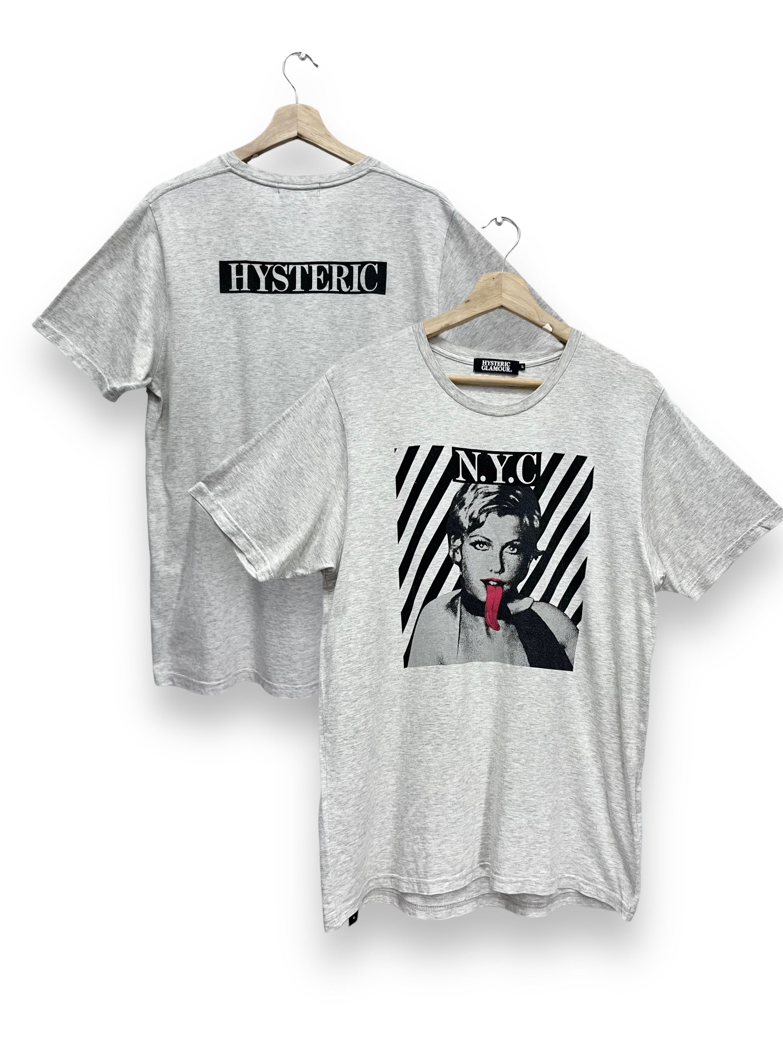 Hysteric Glamour RARE Hysteric Glamour N.Y.C Girl Archive Tee - Iconic Print Size US M / EU 48-50 / 2 - 2 Thumbnail