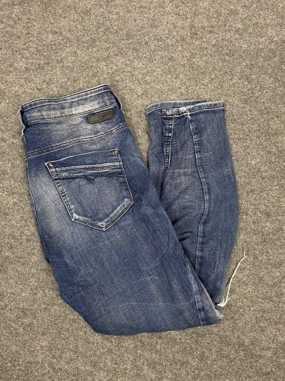 Diesel diesel denim sweatpants distressed Size US 30 / EU 46 - 2 Thumbnail