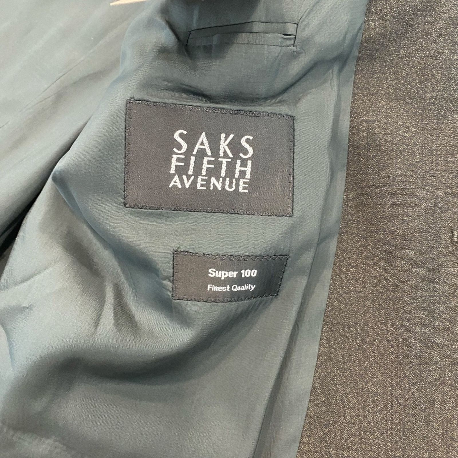Hugo Boss Hugo Boss Three-Button Super 100 Virgin Wool Blazer - 42R Size 42R - 6 Thumbnail