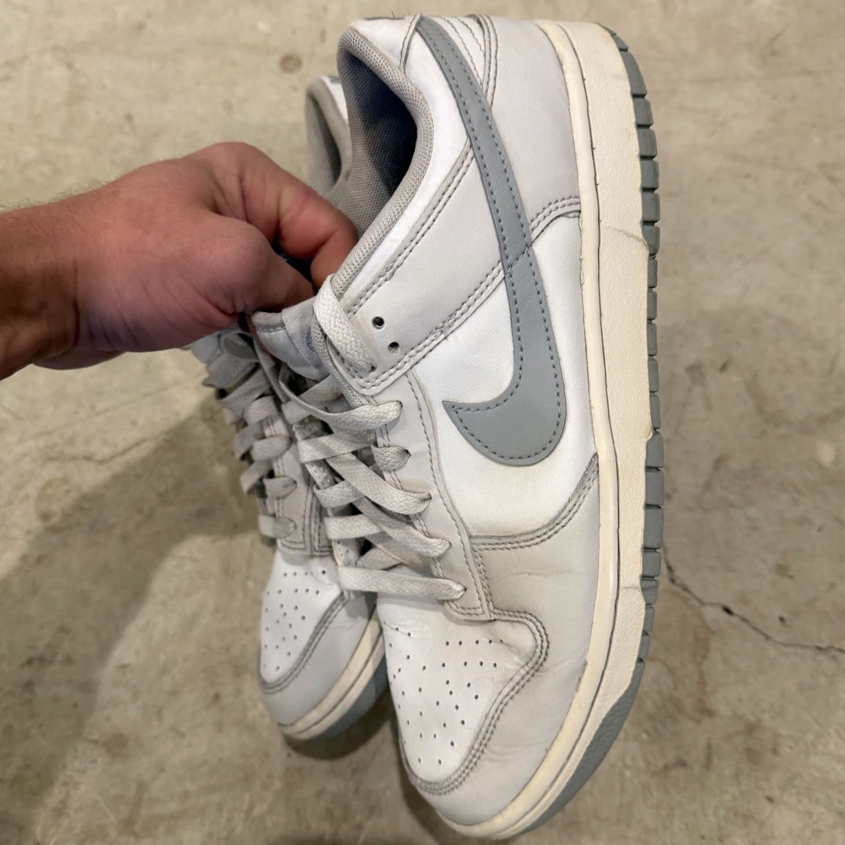 Nike Nike Dunk Low Summit White Light Smoke Grey DV0831-106 Mens Size 8.5 Sneaker Shoes Grey Nike Dunk Low 2024 Men Size US 8 / EU 41 - 6 Thumbnail