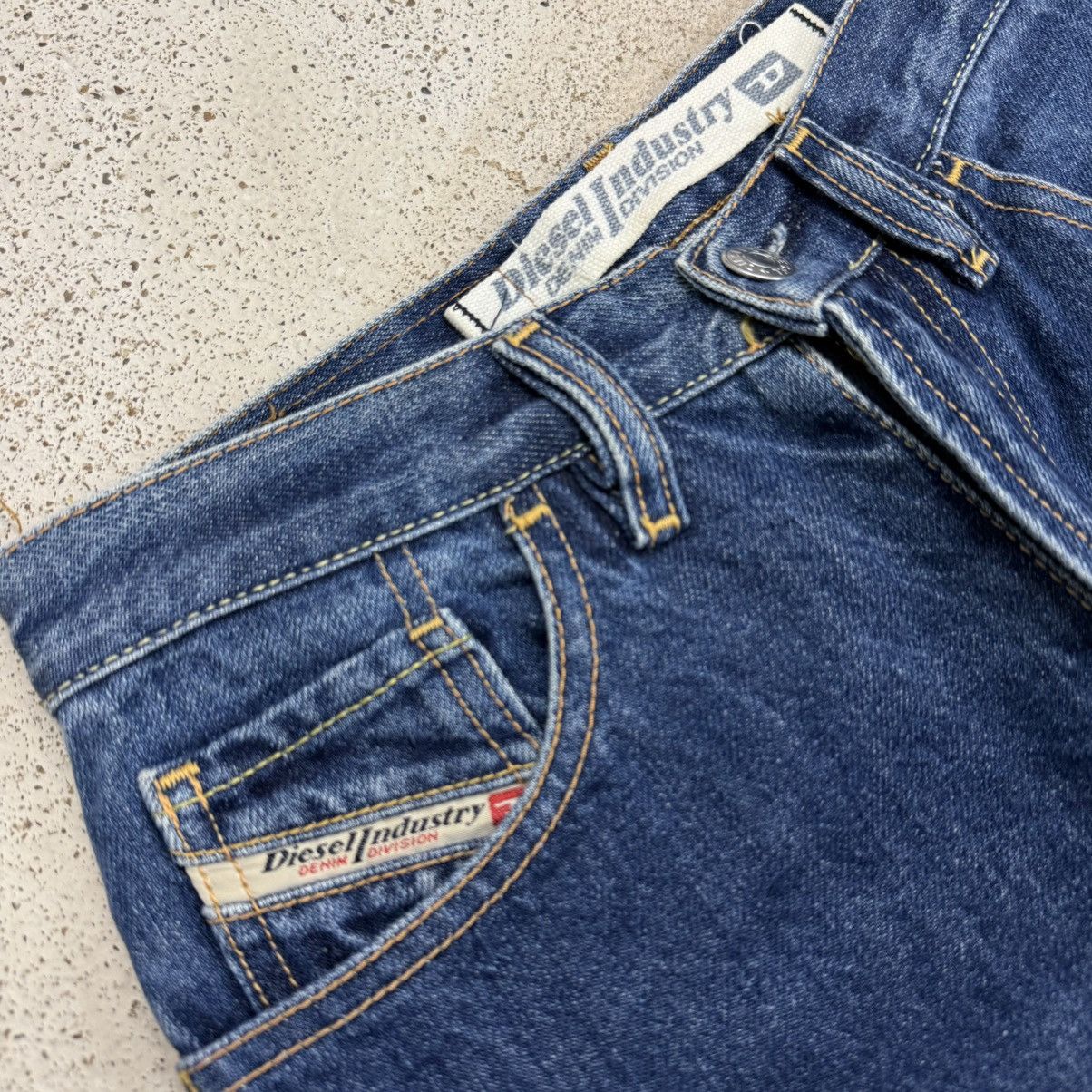 Diesel Diesel Industry Denim Division Flare Denim Pants Size US 27 - 9 Thumbnail
