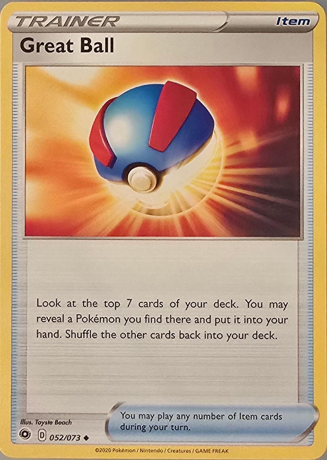 Pokemon Great Ball 164/202.Sword & Shield set Size ONE SIZE - 1 Thumbnail