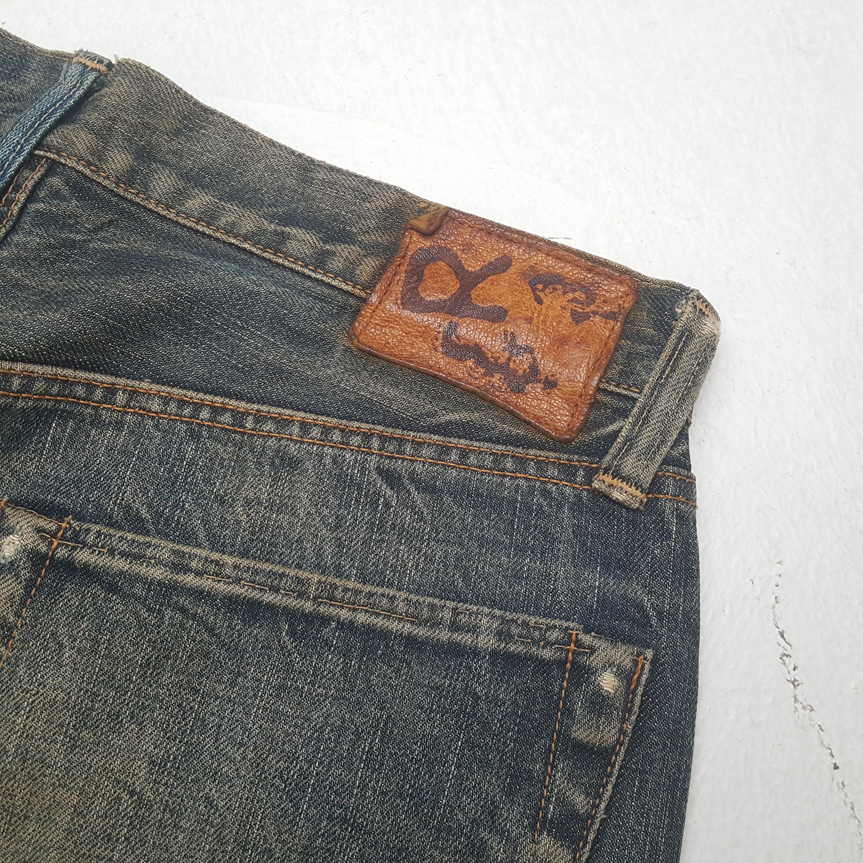Japanese Brand × Vintage Vintage 45rpm Japanese Brand Distressed Style Jeans Size US 30 / EU 46 - 9 Thumbnail