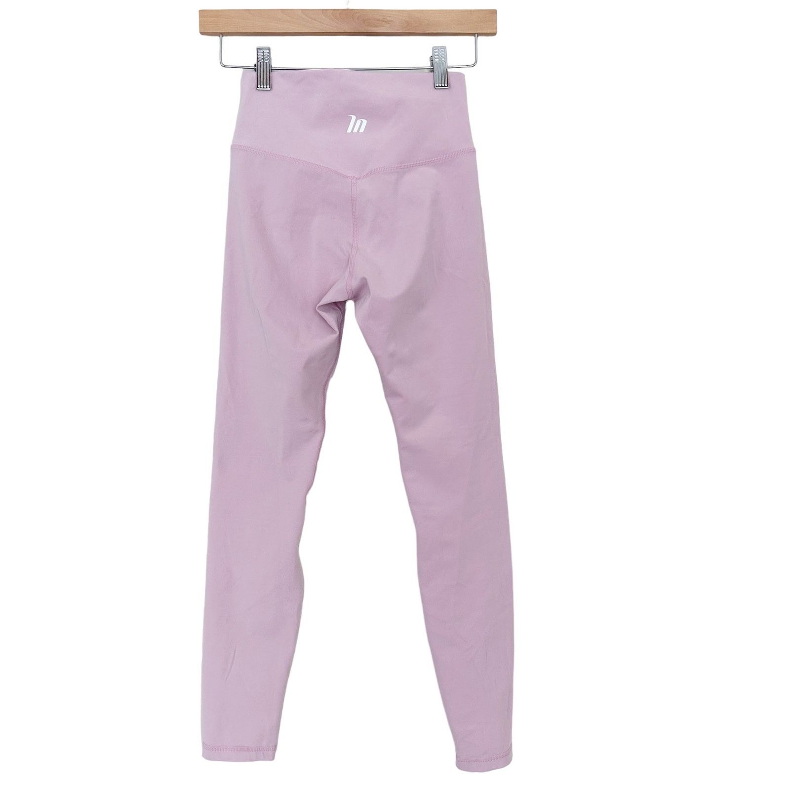 Other Muscle Nation Light Pink Leggings Sz S Size 27" / US 4 / IT 40 - 3 Thumbnail