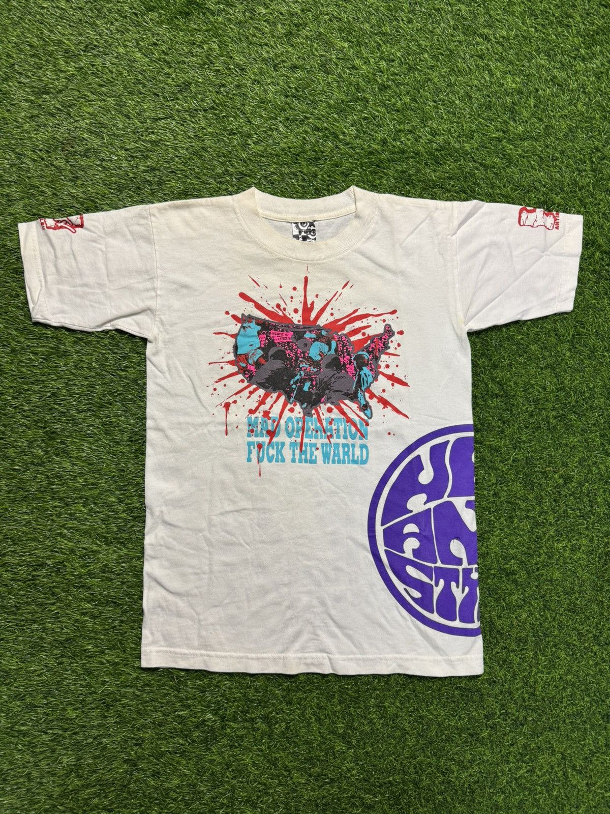 Japanese Brand hex anti syle - nice grafiti tshirt Size US S / EU 44-46 / 1 - 2 Thumbnail
