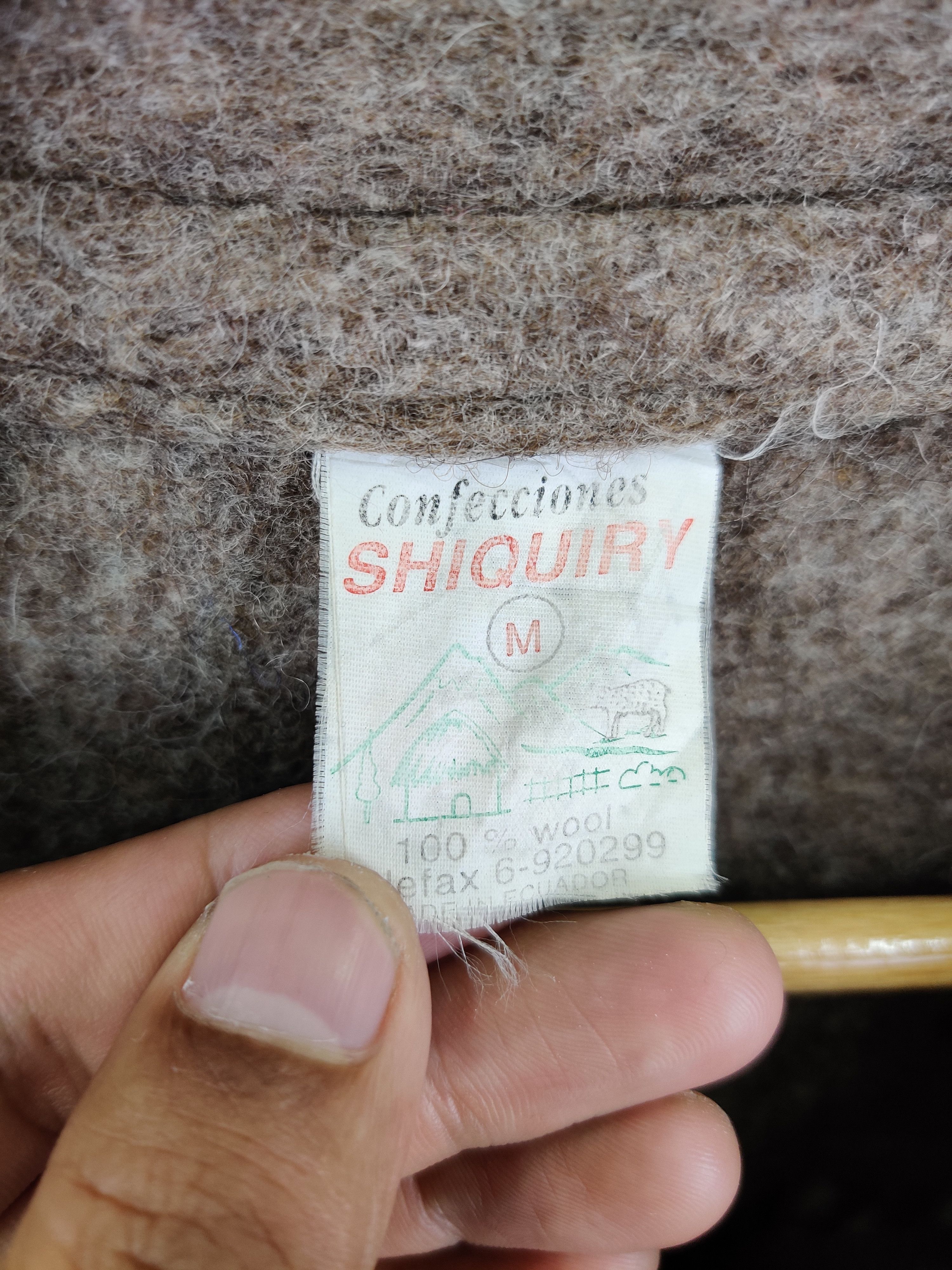 Japanese Brand Vintage Navajo Shiquiry Wool Mohair Zipper Jacket Size US M / EU 48-50 / 2 - 15 Thumbnail