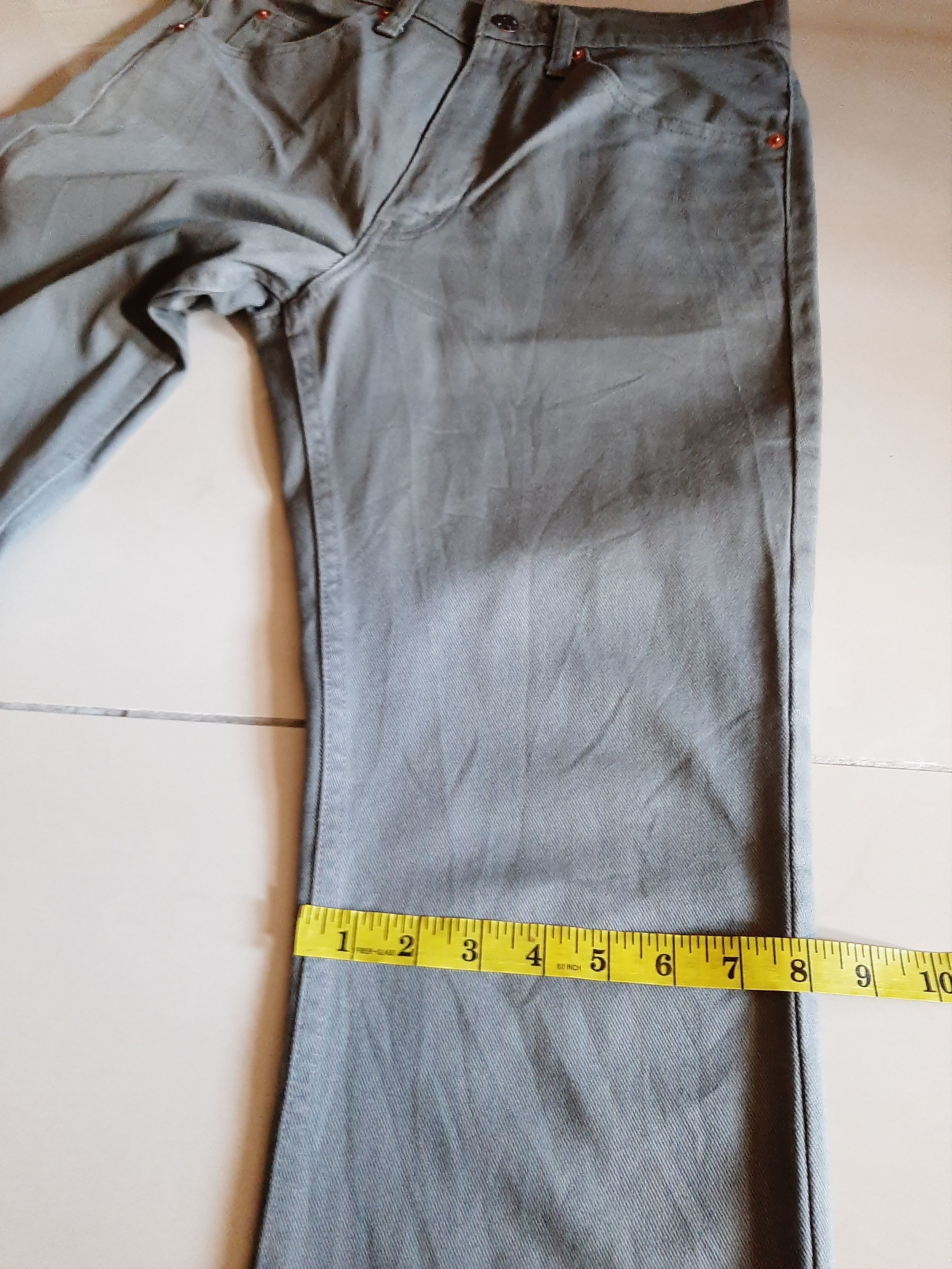 Designer × Levi's Vintage Clothing Crazy Vtg Levis 517 Flared Design 🔥 white tag Size US 31 - 13 Thumbnail