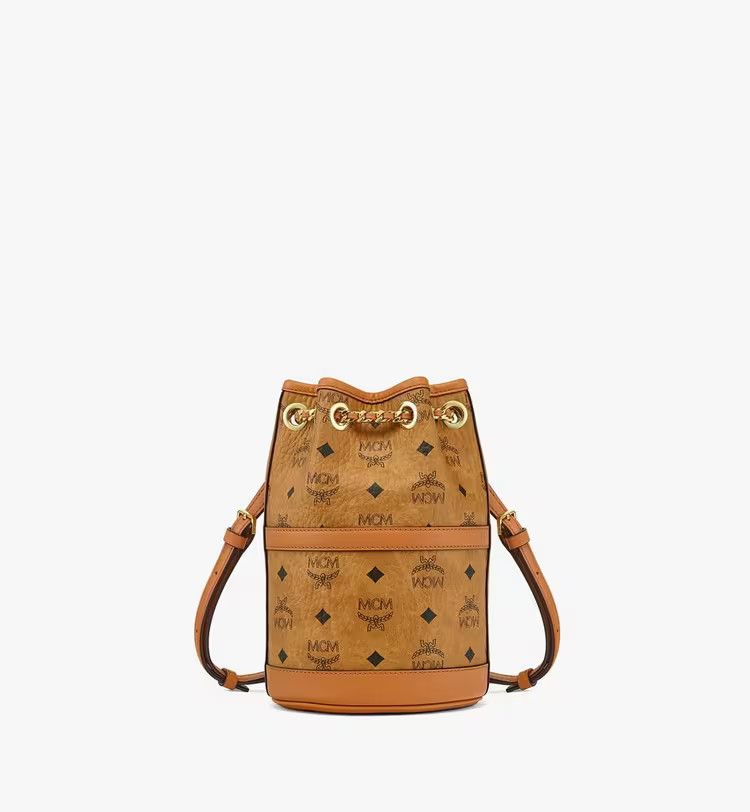 MCM o1mt1gz0125 Size: OS / Mini Visetos Backpack in Brown/Black Size ONE SIZE - 1 Thumbnail