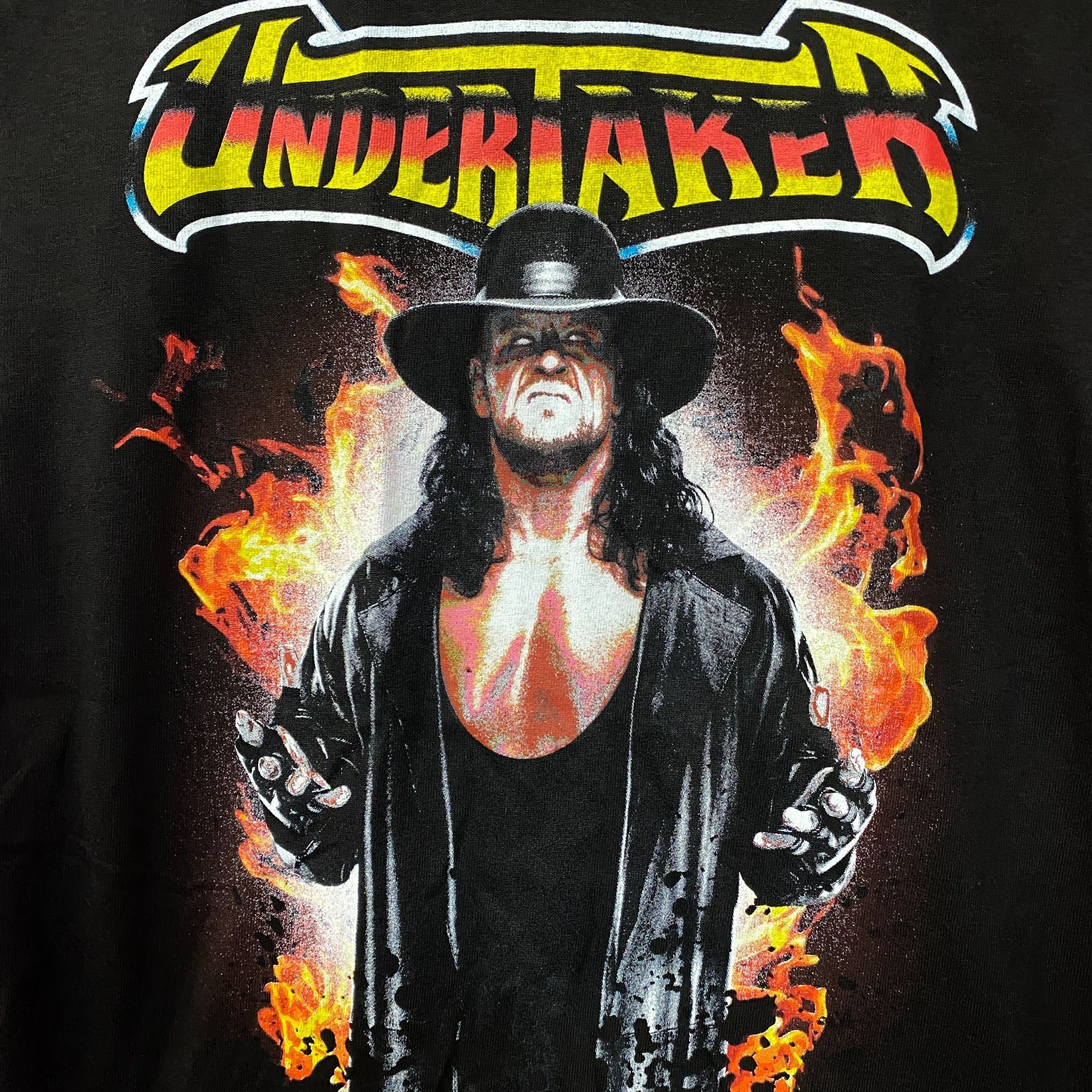 WWE WWE Undertaker Flames Lord Of Darkness Graphic Design T-Shir Size US S / EU 44-46 / 1 - 2 Thumbnail