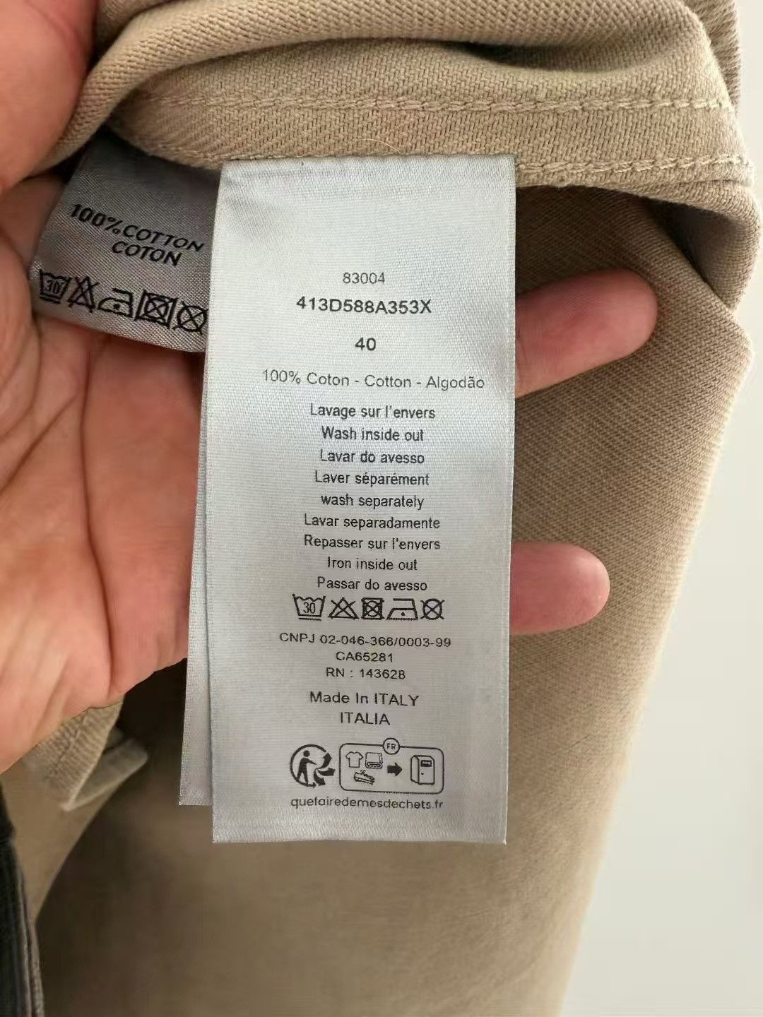 Dior Dior MKII-Effect Overshirt Denim Shirt Size US L / EU 52-54 / 3 - 5 Thumbnail