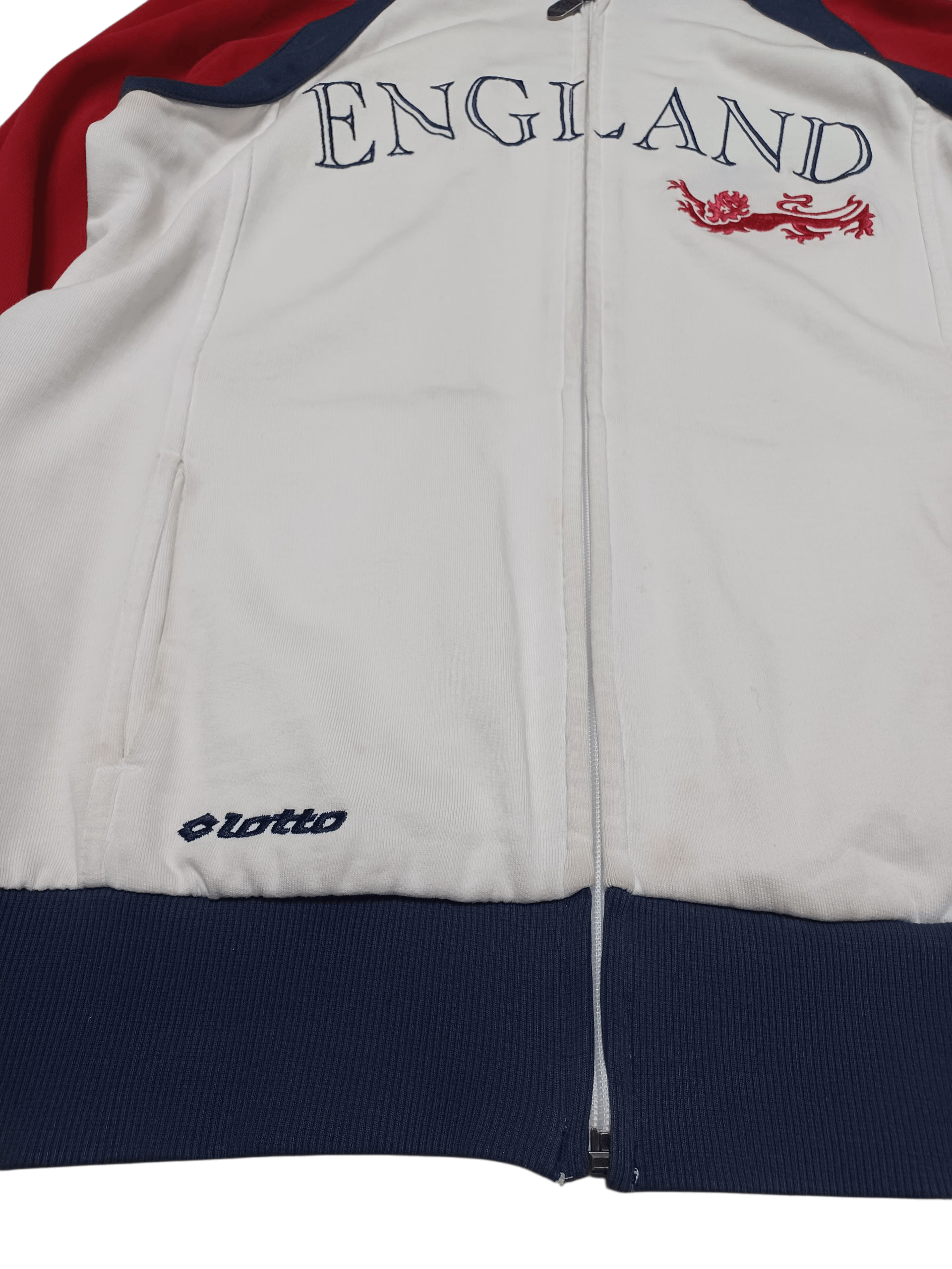 Lotto Sport ENGLAND CHIEF KEEF LOTTO VINTAGE ZIP HOODIE Size US L / EU 52-54 / 3 - 2 Thumbnail