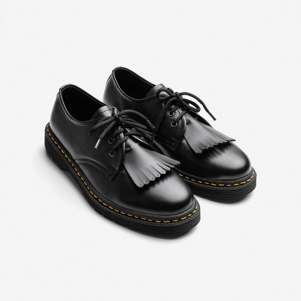 Designer Derby Loafer Black Tongue Size US 9 / EU 42 - 1 Thumbnail