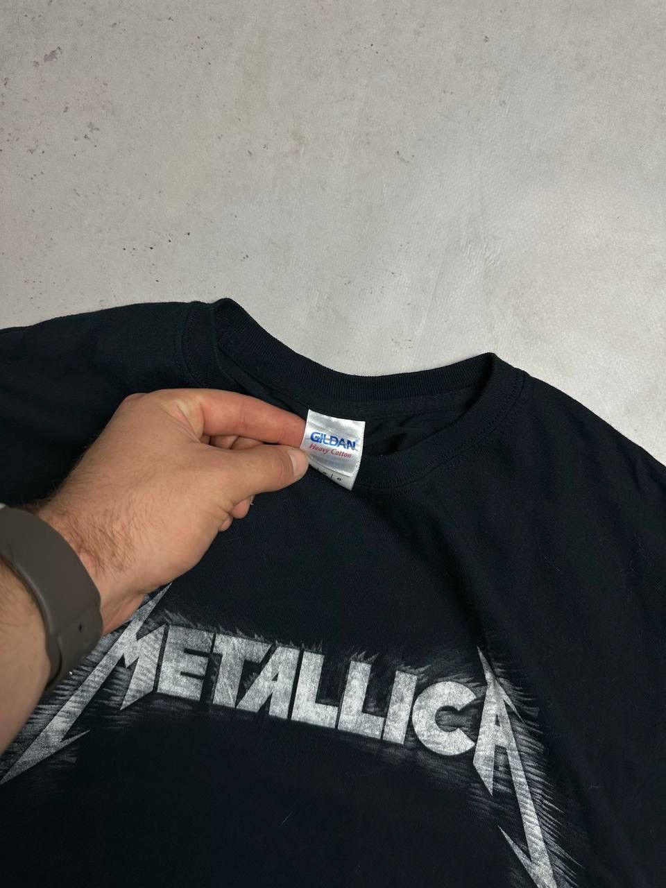 Metallica × Vintage Vintage Metallica Tribal Boxy T-shirt Y2K L Size US L / EU 52-54 / 3 - 4 Thumbnail