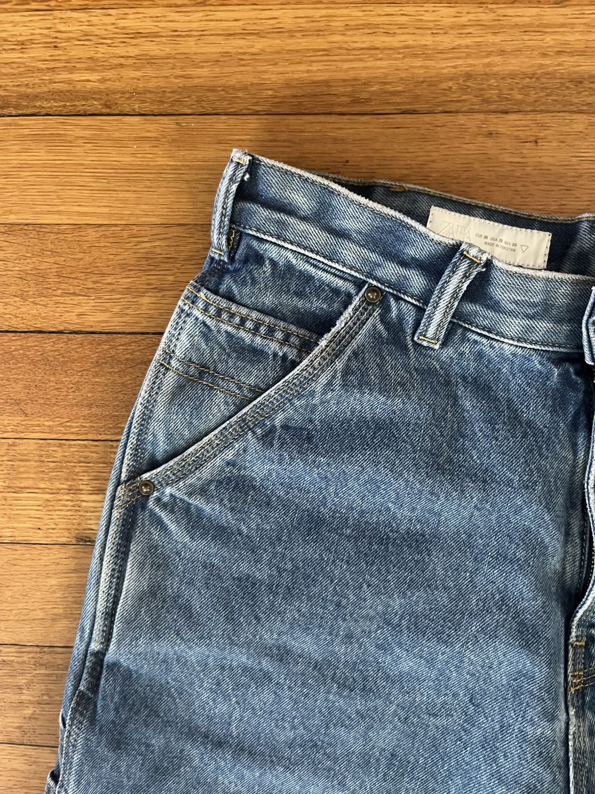 Zara Zara Carpenter Pants Size US 28 / EU 44 - 6 Thumbnail