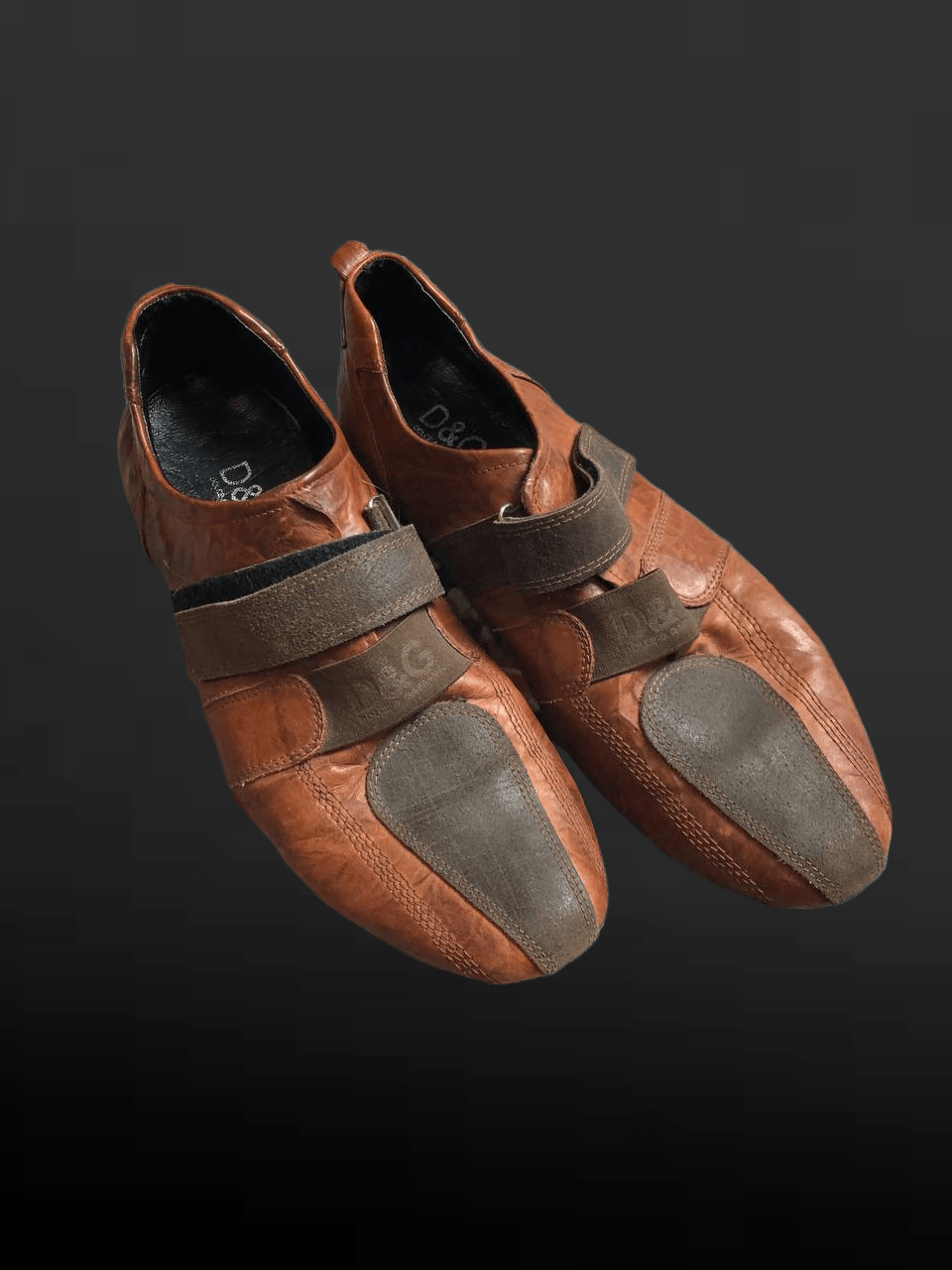 Dolce & Gabbana Dolce & Gabbana Leather Driver Loafers Men's Size US 10 / EU 43 - 1 Thumbnail