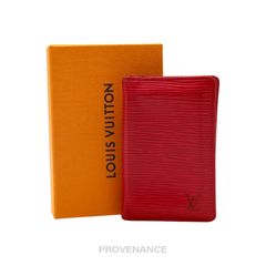 Shop Louis Vuitton EPI Pocket Organizer (M60642) by LILY