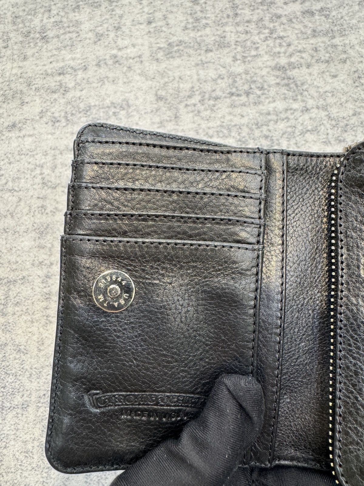 Chrome Hearts Chrome Hearts JOEY Scroll Wallet black Size ONE SIZE - 5 Thumbnail