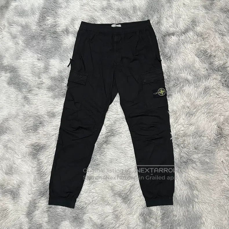 Stone Island Stone Island Chino Work Pants Trousers Black Size US 33 - 1 Thumbnail