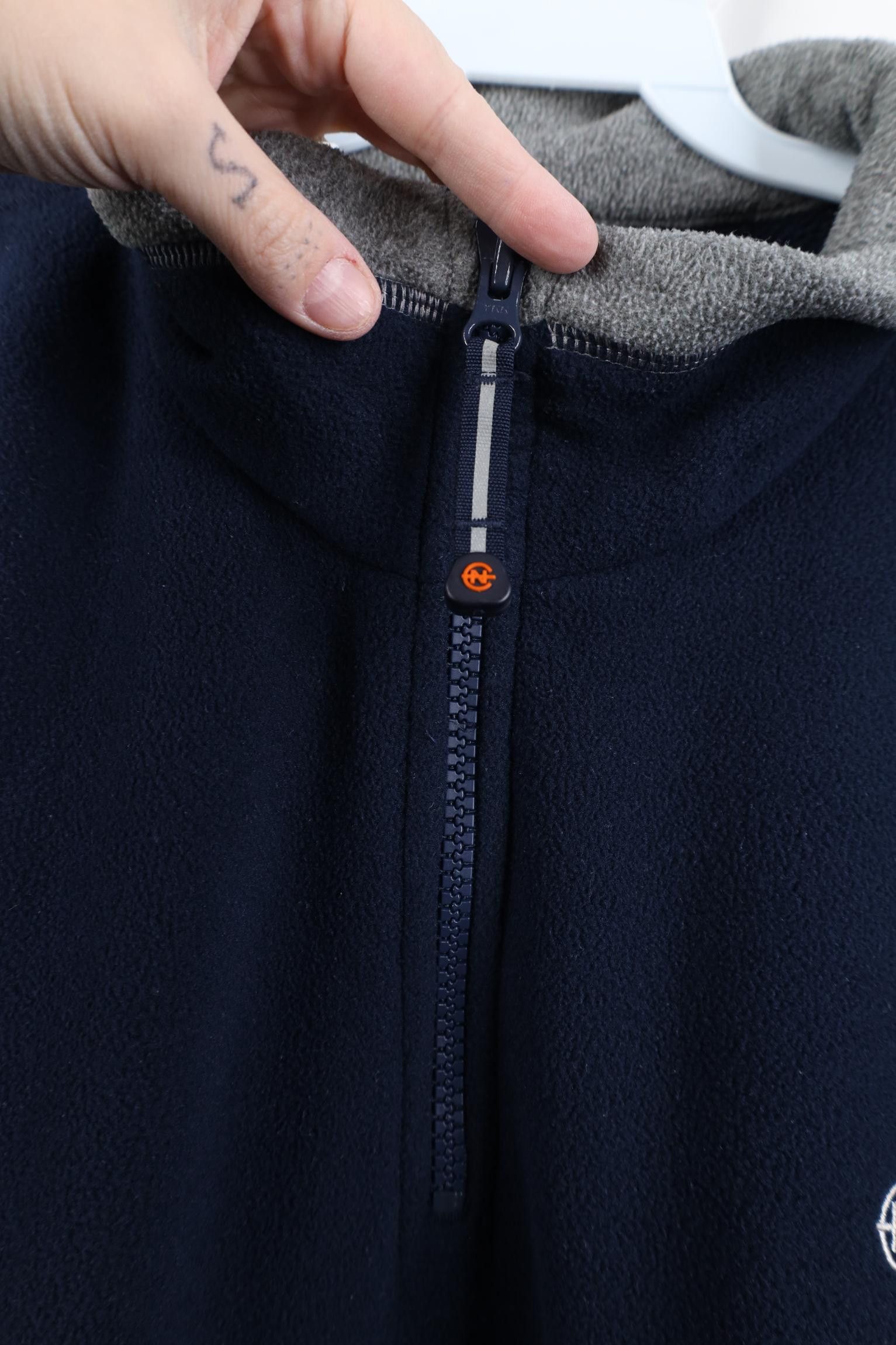 Nautica Vintage 90s Y2K Nautica 1/4 Zip Pullover Fleece Sweater Blue Size US XXL / EU 58 / 5 - 9 Thumbnail