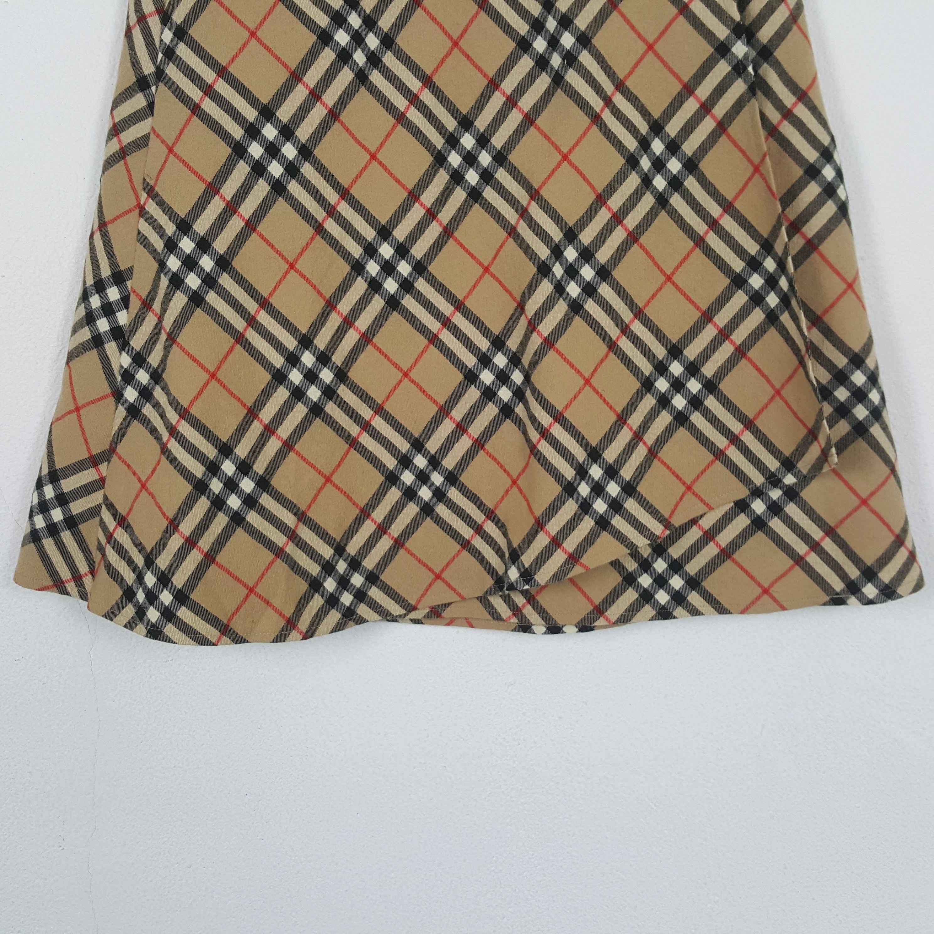 Burberry BURBERRY LONDON Nova Check Design Skirts C280N30 Size 23" - 2 Thumbnail