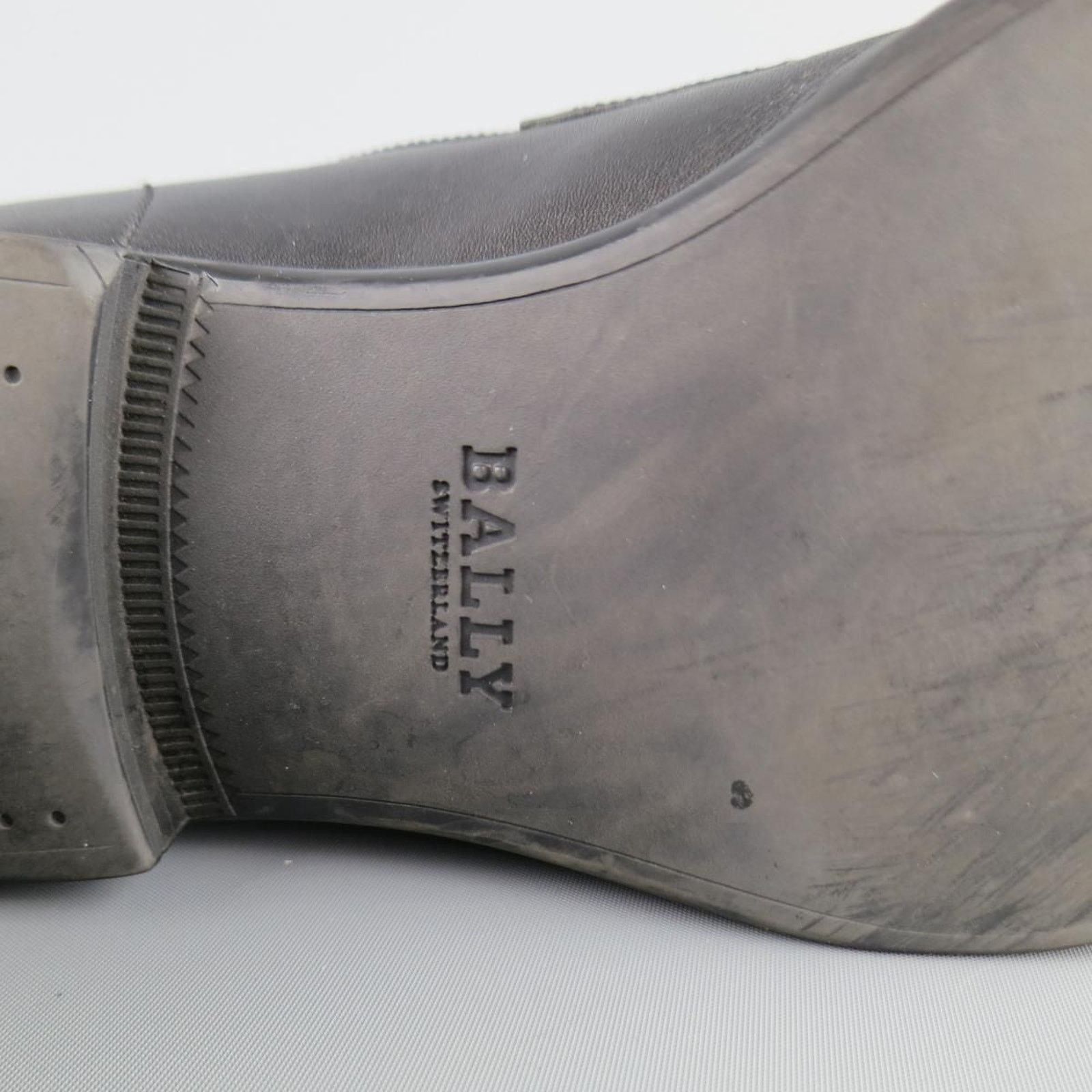 Bally BALLY Size 7.5 Black Leather Penny Loafers Size US 7.5 / EU 40-41 - 4 Thumbnail